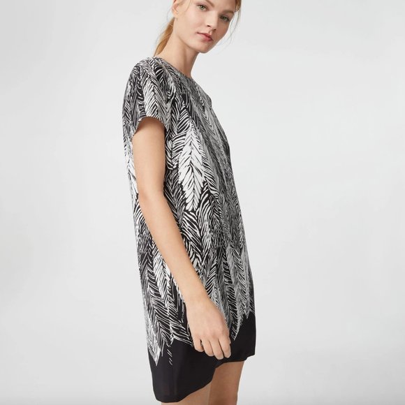 NWOT SQUELAH SILK TSHIRT DRESS - Picture 2 of 5